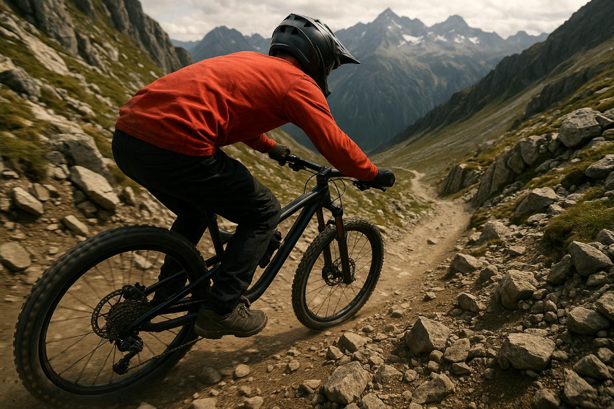 Mountain biking